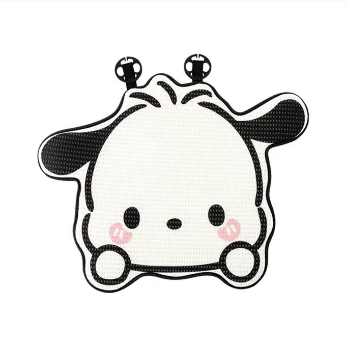 Universal Car Seat Cushion Cover – Breathable Cute Sanrio/Kawaii Headrest & Neck Pillow