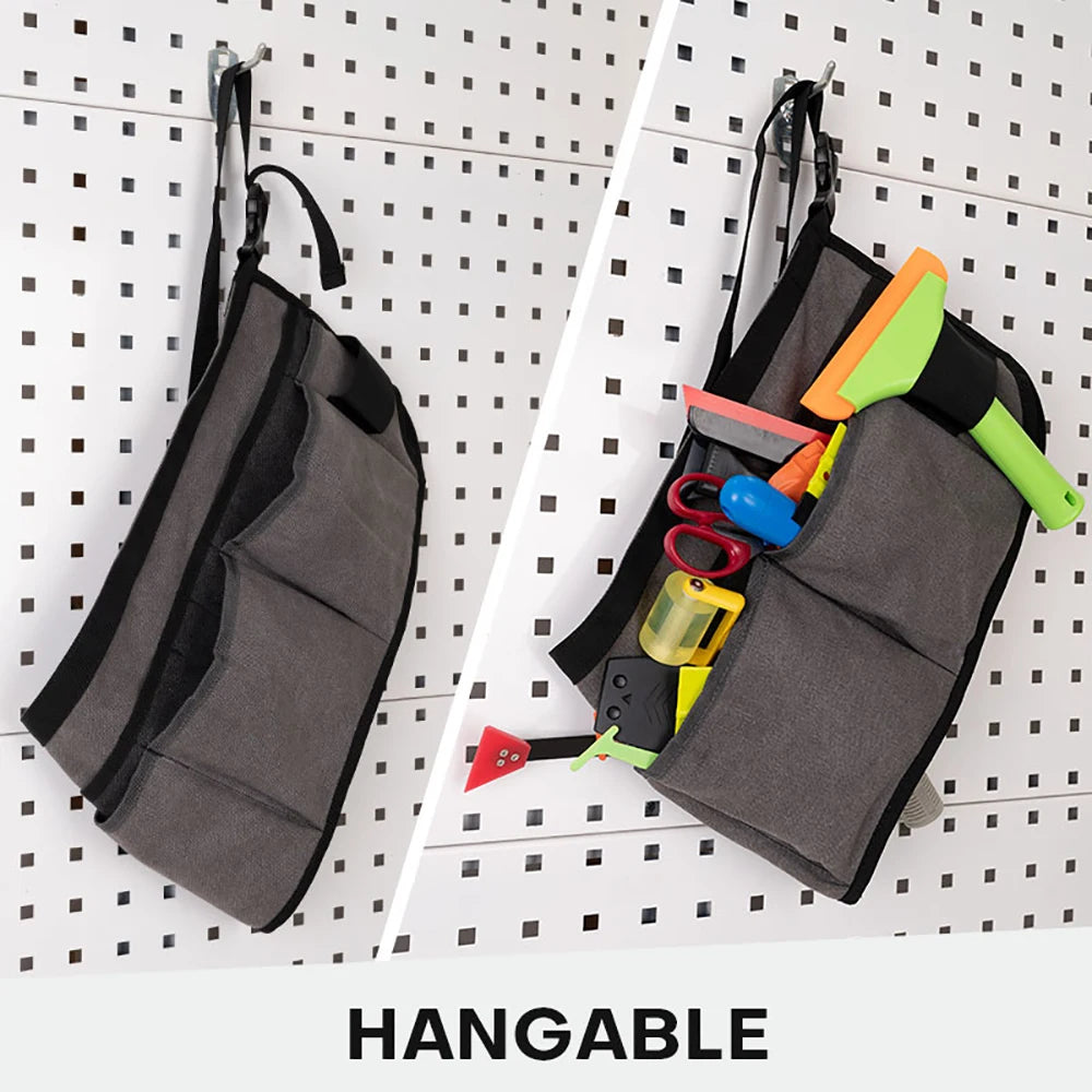 FOSHIO 13-Pocket Waist Tool Bag for Car Wash and Vinyl Wraps