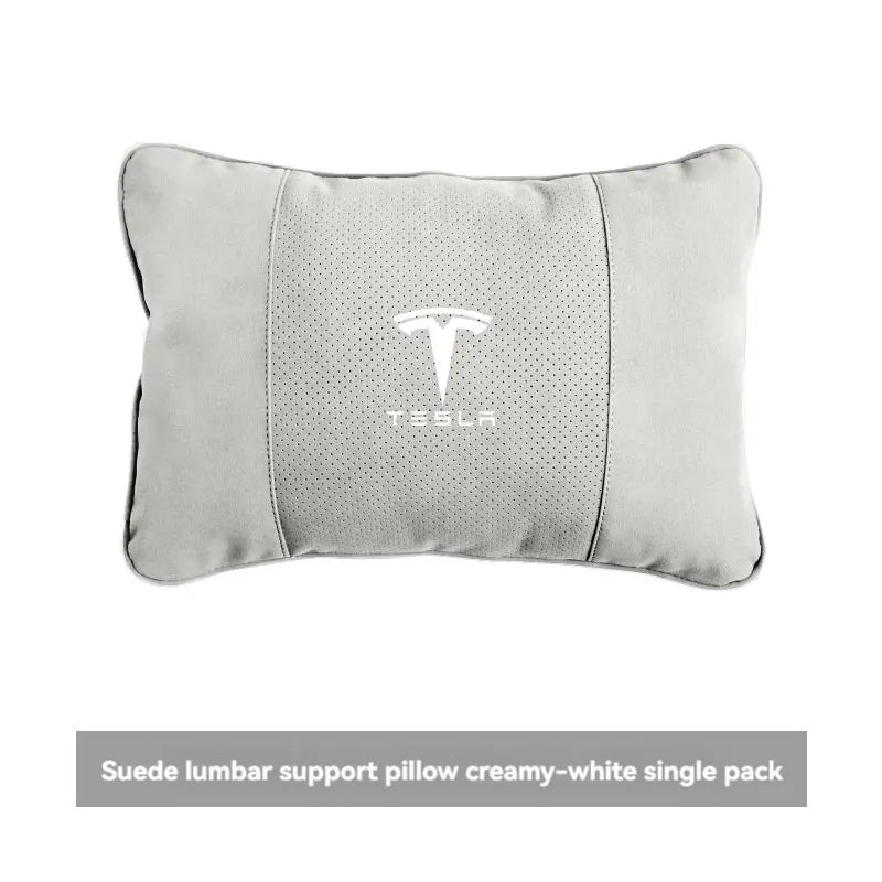 Tesla Car Neck & Lumbar Support Pillow – Compatible with Model 3, Y, S, X, and S-Class