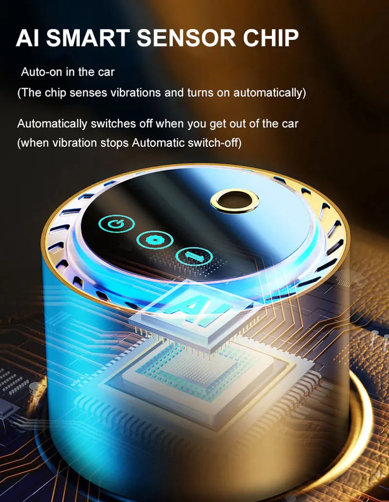 Smart Car Air Freshener & Perfume Diffuser