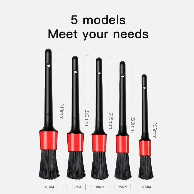 Automotive Interior cleaning Brush Set