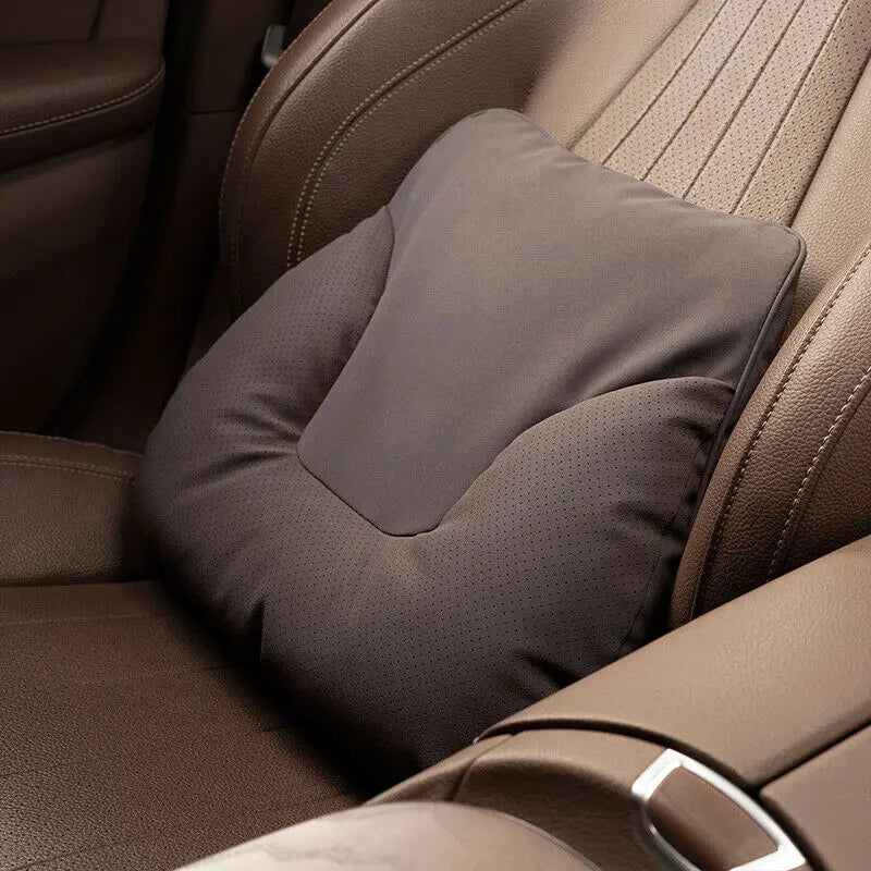 Car Neck Pillow Soft Comfort Auto Seat Waist Support Headrest Mat Travel Rest For Mercedes Benz Tesla Audi Interior Accessories