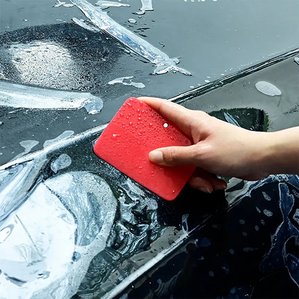 FOSHIO 5-Piece Magnetic PPF Squeegee Set – Anti-Scratch Vinyl Wrap & Window Tint Scraper Kit