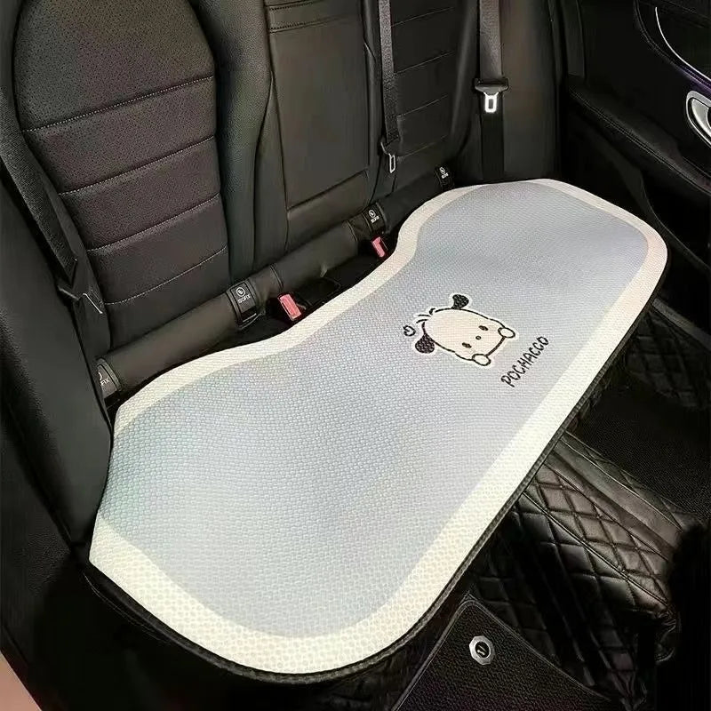 Universal Car Seat Cushion Cover – Breathable Cute Sanrio/Kawaii Headrest & Neck Pillow
