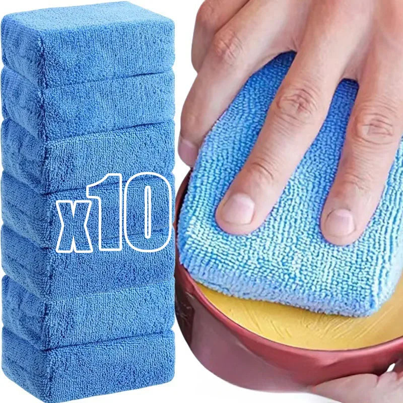 1/10pcs Microfiber Car Wax Applicator Pads