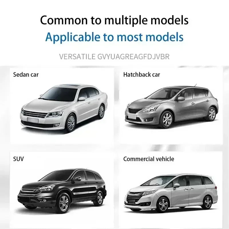 5-Magnet Magnetic Windshield Visor Cover for Snow — Front and Rear Windows