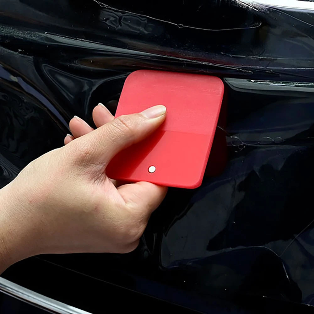 FOSHIO 5-Piece Magnetic PPF Squeegee Set – Anti-Scratch Vinyl Wrap & Window Tint Scraper Kit