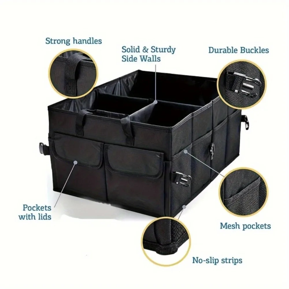 Foldable Car Trunk Storage Organizer