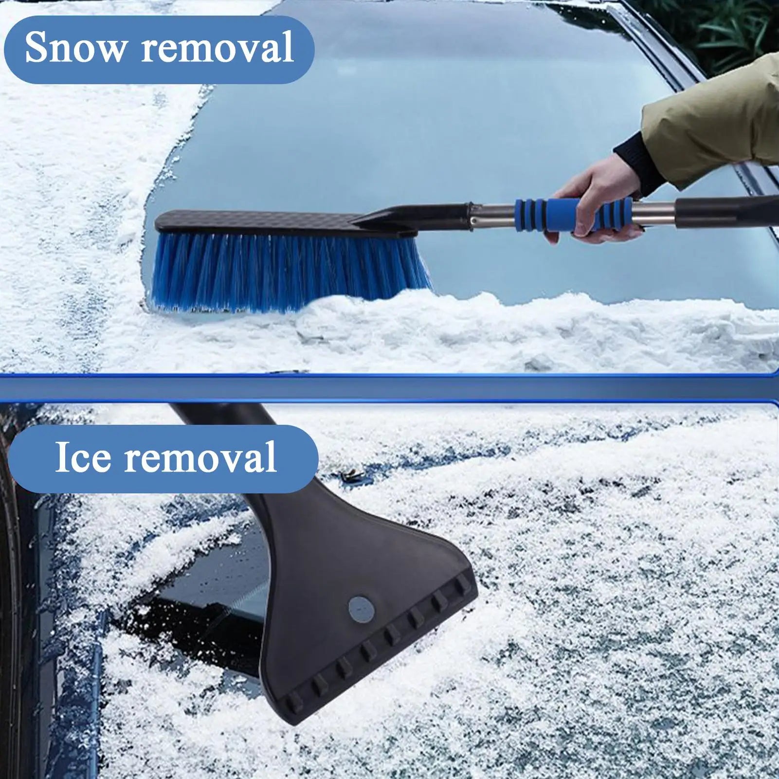 2 in 1 Car Snow Brush and Ice Scraper