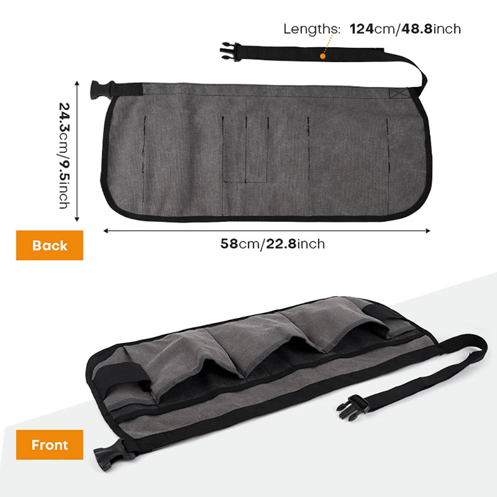 FOSHIO 13-Pocket Waist Tool Bag for Car Wash and Vinyl Wraps