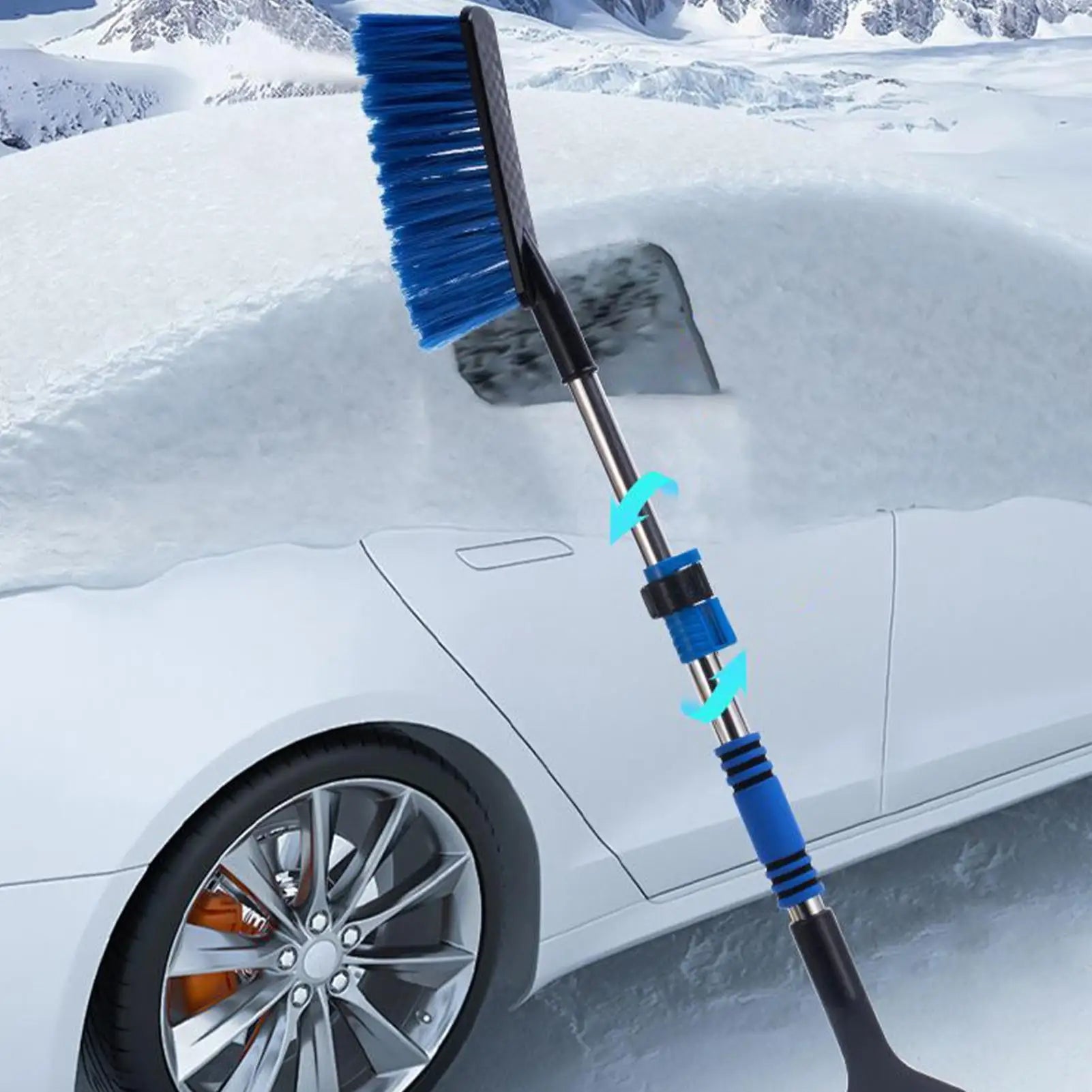 2 in 1 Car Snow Brush and Ice Scraper