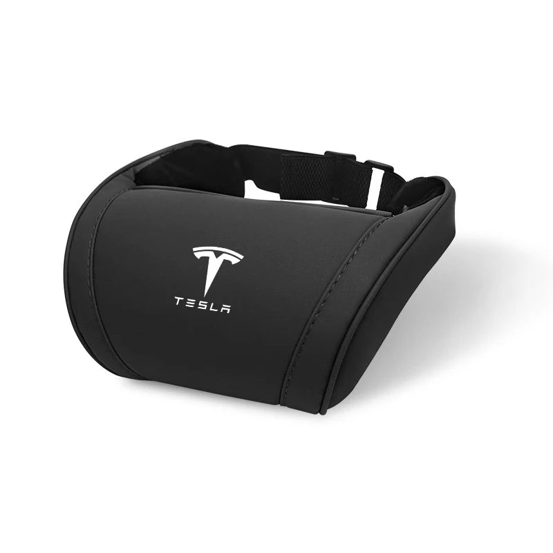 Tesla Leather Neck Support Pillow