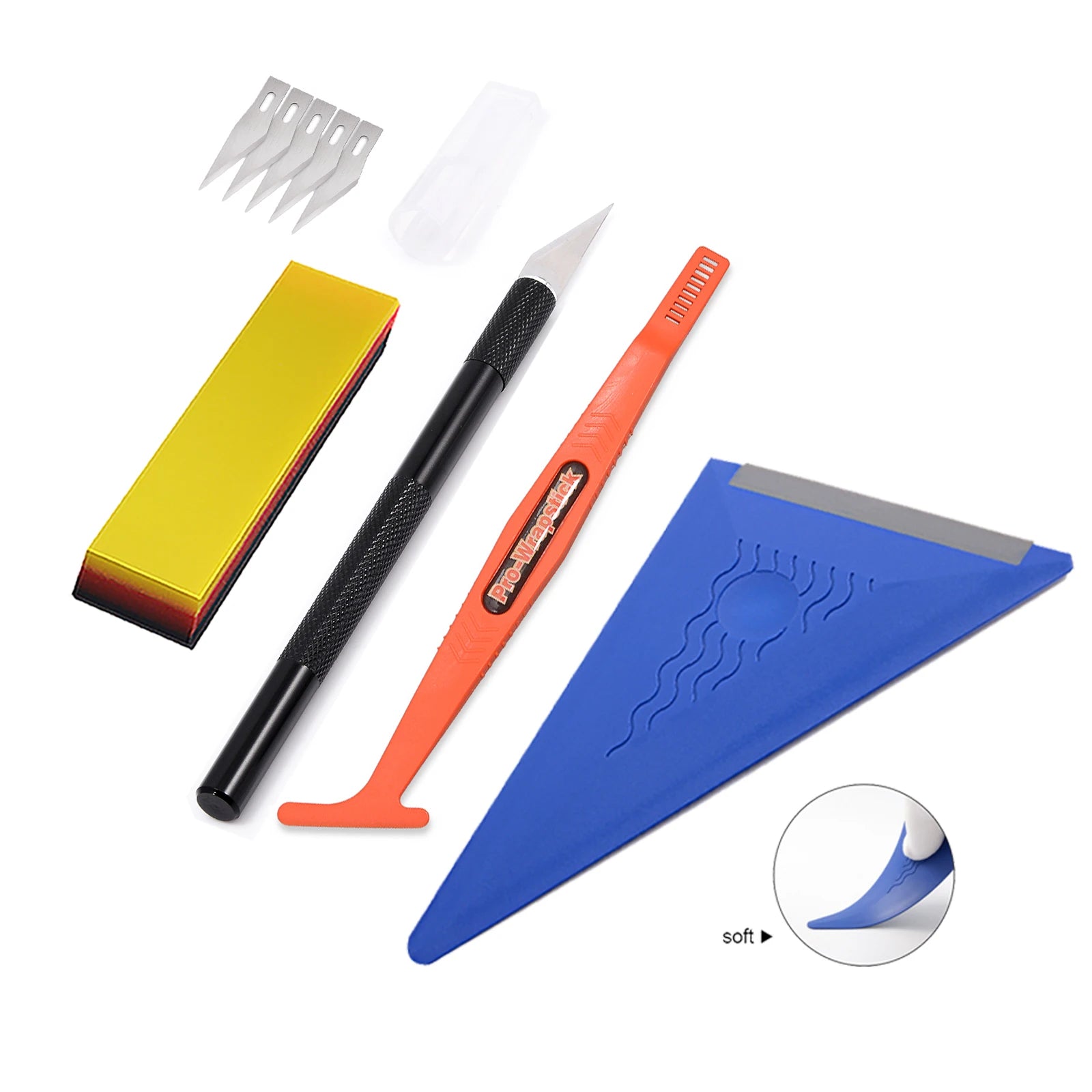 FOSHIO Car Vinyl & Tint Installation Tool Set