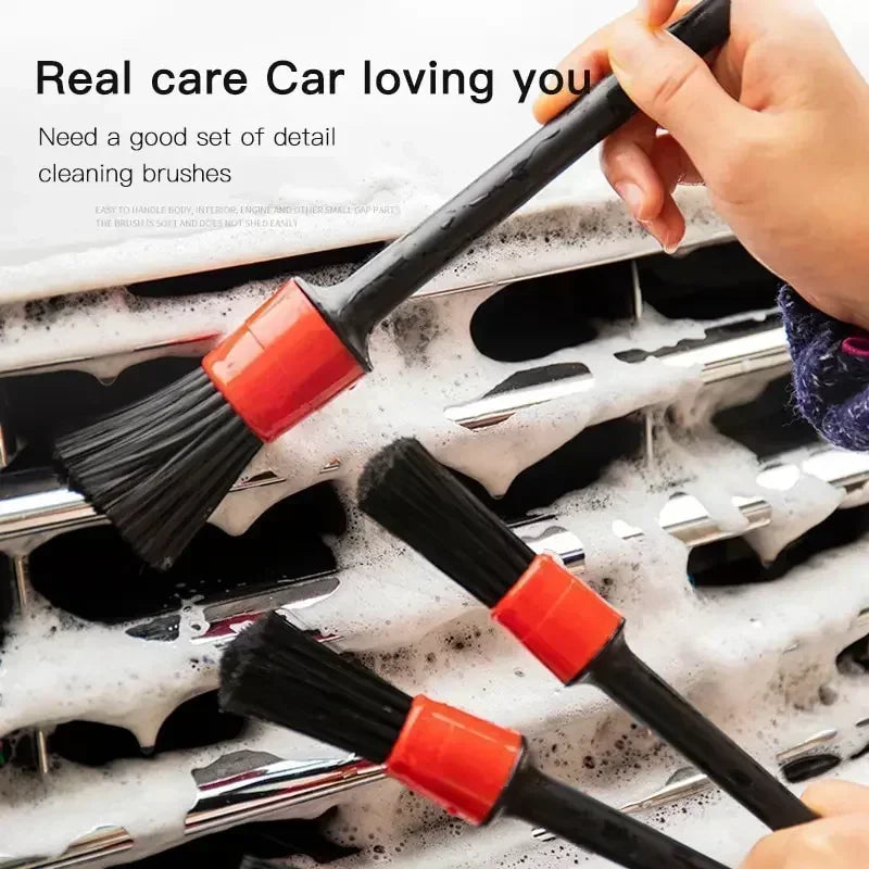 Automotive Interior cleaning Brush Set